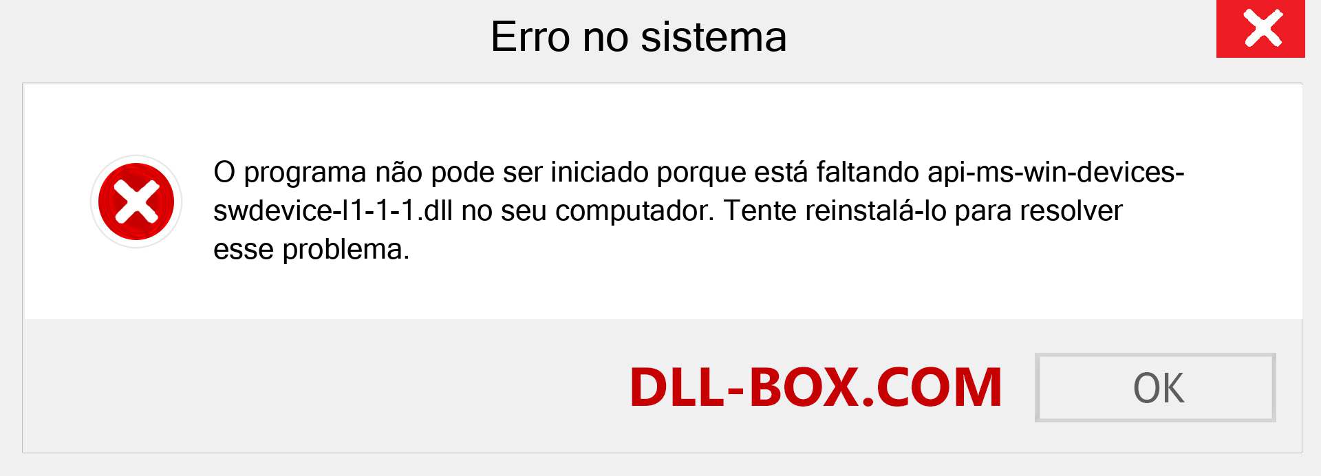 Arquivo api-ms-win-devices-swdevice-l1-1-1.dll ausente ?. Download para Windows 7, 8, 10 - Correção de erro ausente api-ms-win-devices-swdevice-l1-1-1 dll no Windows, fotos, imagens